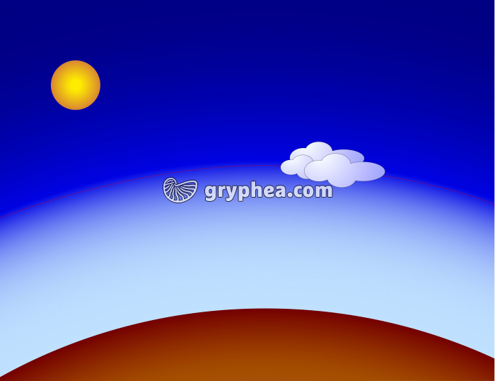 Effet de serre - étape 1 - gryphea.com